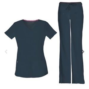HeartSoul Grey scrub set